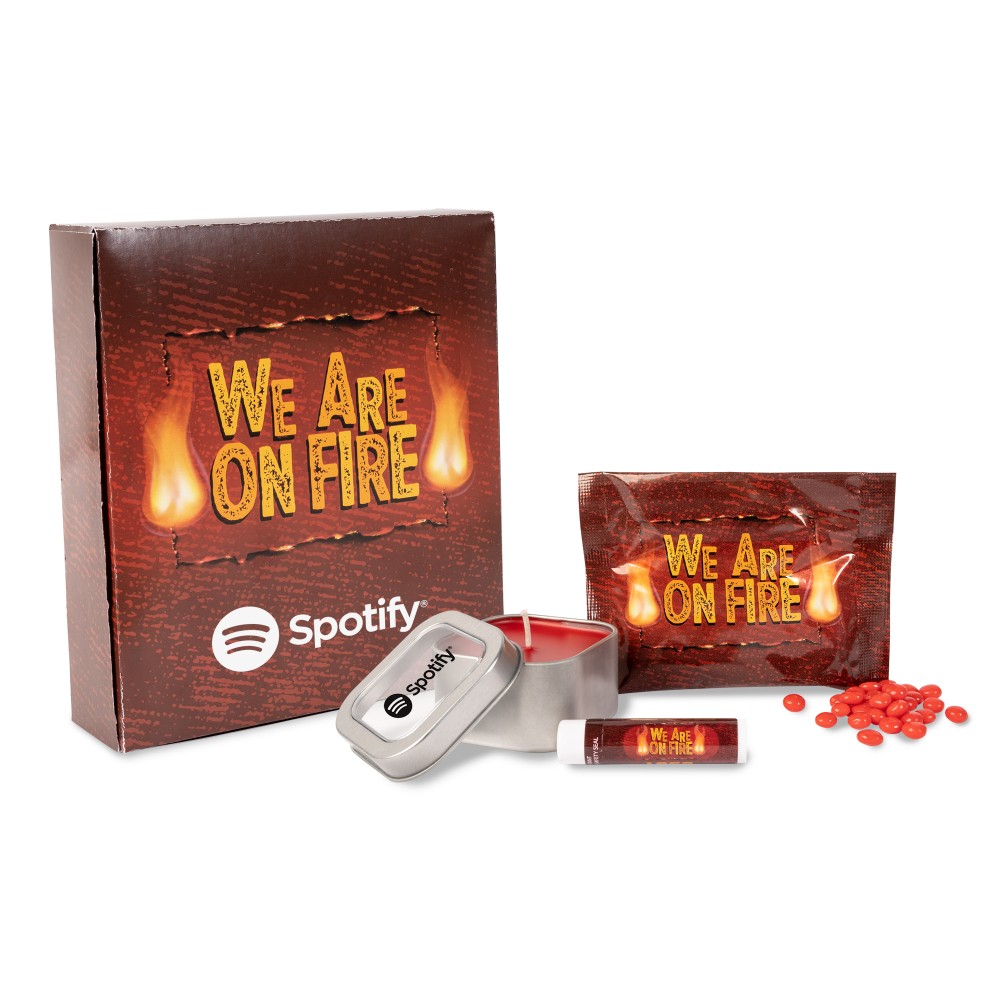 Scent-sational Fire/Hot Gift Box with Logo