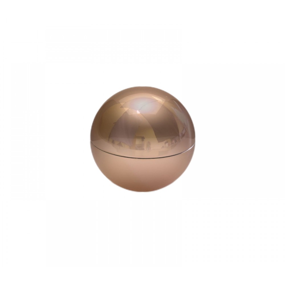 Logo Branded Metallic Lip Balm Ball Moisturizer