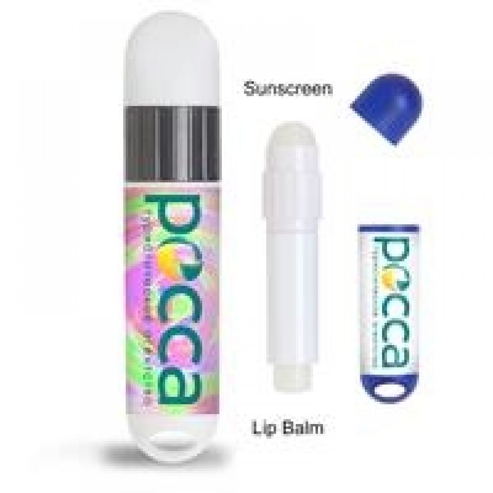 Lip Balm Sunscreen Duo with Logo