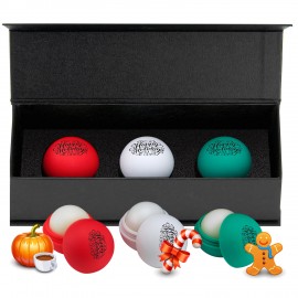 Lip Balm Ball Gift Set with Logo  Lip Balm Ball Gift Set with Logo