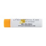 Lipsters SPF 15 Lip Balm with Orange Colored Cap Custom Imprinted