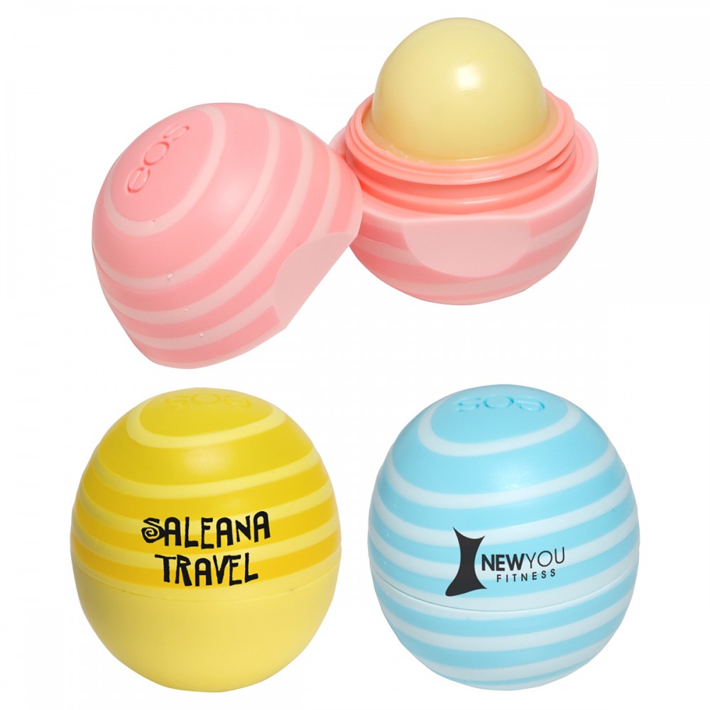 Logo Branded EOS Swirl Lip Balm Logo Branded EOS Swirl Lip Balm