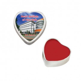 Lip Moisturizer in Heart-Shaped Tin with Logo