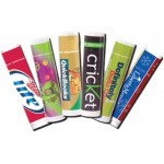 Apple Head Premium Lip Balm in Clear Tube Logo Branded