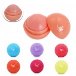 Logo Branded Round Lip Balm