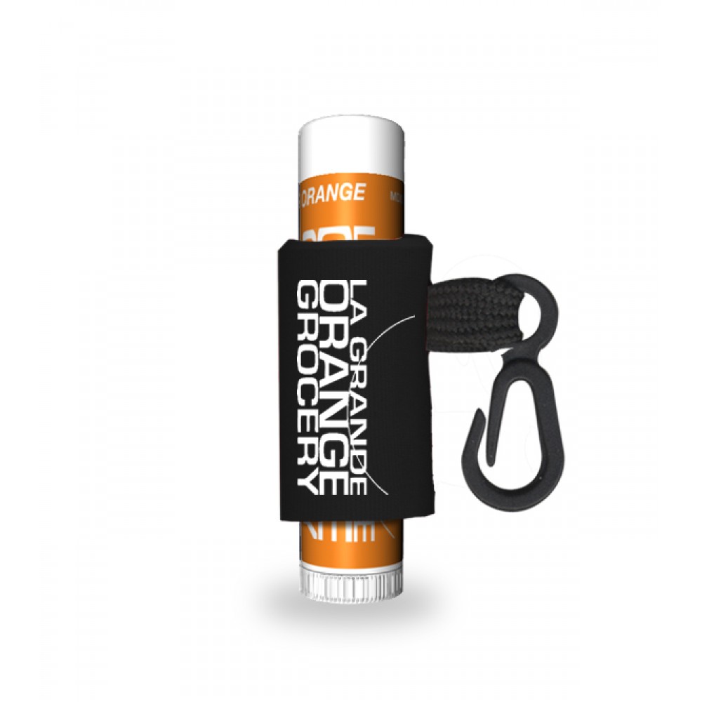 Orange Citrus Lip Rageous Lip Balm W/ Custom Leash and Label Custom Imprinted Orange Citrus Lip Rageous Lip Balm W/ Custom Leash and Label Custom Imprinted