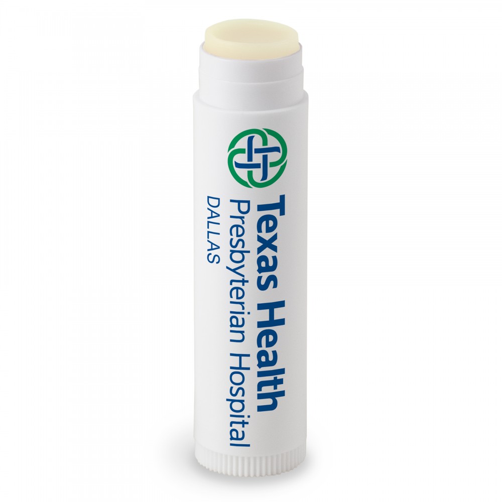 Promotional,Custom Imprinted Lip Balm, MediGrade Petroleum-free, SPF 15, White Stick Promotional,Custom Imprinted Lip Balm, MediGrade Petroleum-free, SPF 15, White Stick