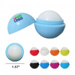 Promotional Round Vanilla flavor Lip Balm Ball