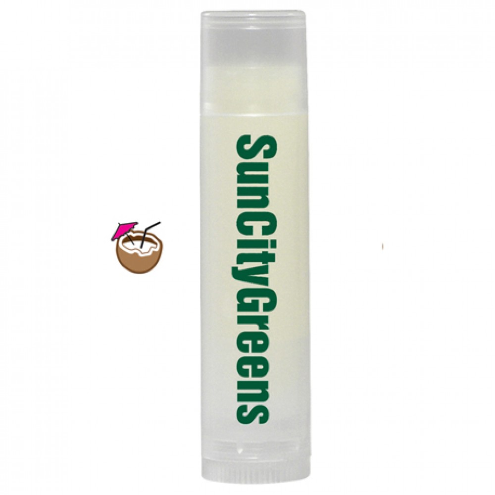Non-SPF Clear Tube Lip Balm Custom Printed Non-SPF Clear Tube Lip Balm Custom Printed