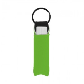 Neoprene Lip Balm Sleeve Pocket with SPF 15 Lip Balm with Logo