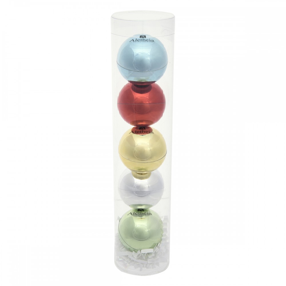 Custom Printed 5-Piece Metallic Lip Moisturizer Ball Tube Gift Set Custom Printed 5-Piece Metallic Lip Moisturizer Ball Tube Gift Set