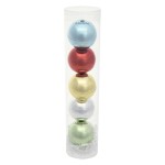Custom Printed 5-Piece Metallic Lip Moisturizer Ball Tube Gift Set