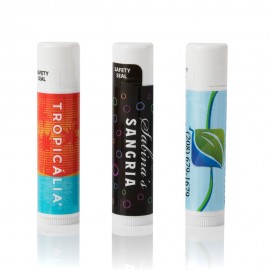 All-Natural Ultra Lip Balm (White Tube) with Logo  All-Natural Ultra Lip Balm (White Tube) with Logo