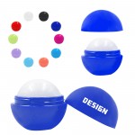 Personalized Natural Round Scented Lip Balm Moisturizer