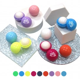 Natural Moisturizing Ball Lip Balm with Logo