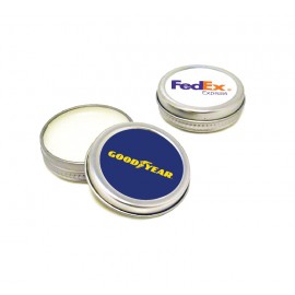 SPF 15 Lip Balm Tin with Logo  SPF 15 Lip Balm Tin with Logo