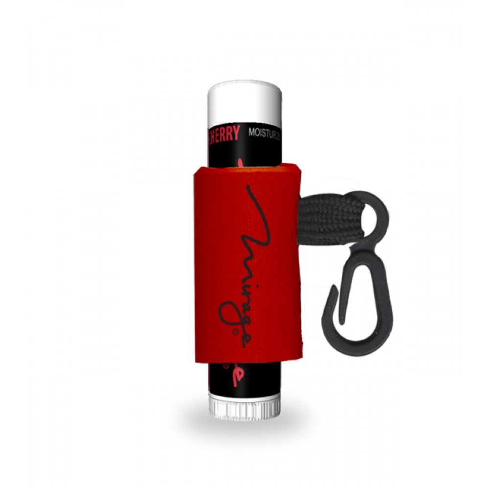 Cherry Lip Rageous Lip Balm W/ Custom Leash and Label Custom Printed Cherry Lip Rageous Lip Balm W/ Custom Leash and Label Custom Printed