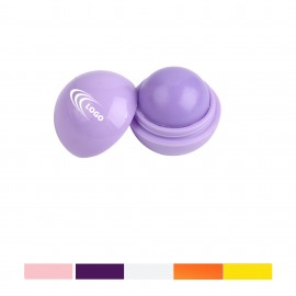 Customized 1.57"D Spherical Four Season Moisturizing Lip Balm