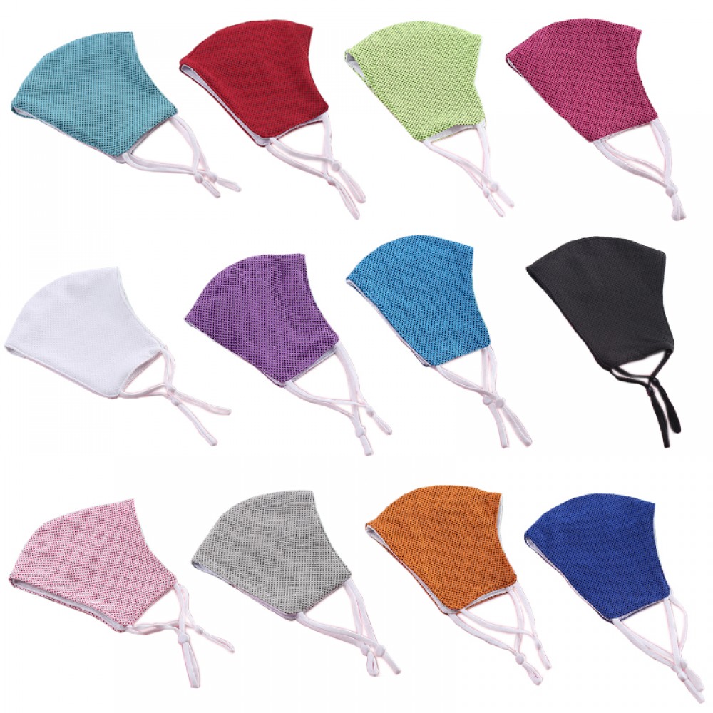 Custom Printed Cooling Breathable Face Mask Custom Printed Cooling Breathable Face Mask