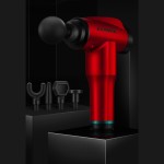 Therapy Body Massage Gun For Sore Muscles High Frequency Vibration Custom Printed