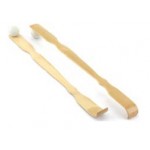 Custom Imprinted Bamboo Back Scratcher with Percussive Roller Massager