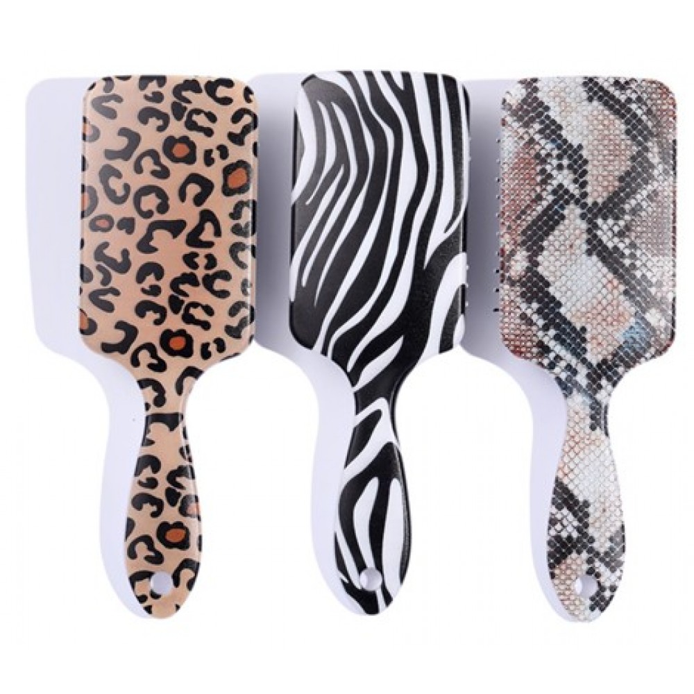 Full Color Air Cushion Massage Comb Custom Imprinted Full Color Air Cushion Massage Comb Custom Imprinted