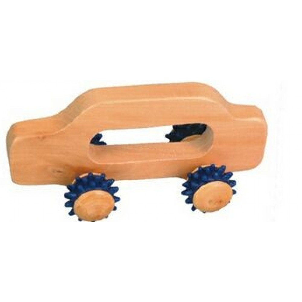 Car Shape Wooden Massager with Logo