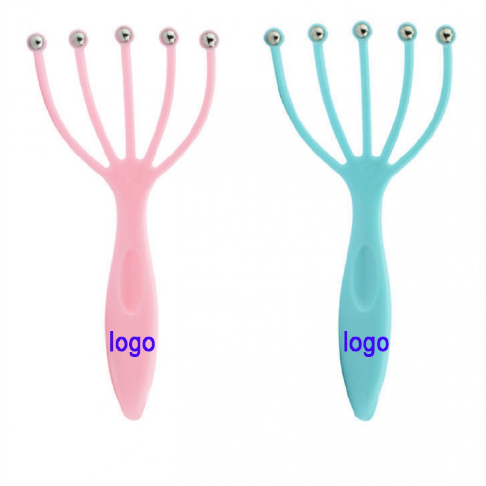 Custom Imprinted Head Scratcher Massage Tool Custom Imprinted Head Scratcher Massage Tool