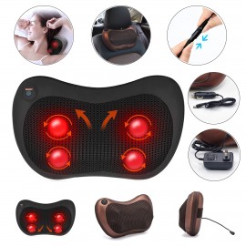 Promotional Shiatsu Back and Neck Kneading Massage Pillow