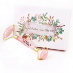 Custom Printed Authentic Jade Face Roller Massager