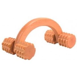 Promotional Bubble Wheels Shape Wooden Massager