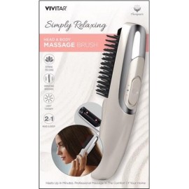 Vivitar Head & Body Therapeutic Massage Brush with Logo  Vivitar Head & Body Therapeutic Massage Brush with Logo