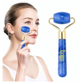 Customized Blue Aventurine Jade Facial Roller