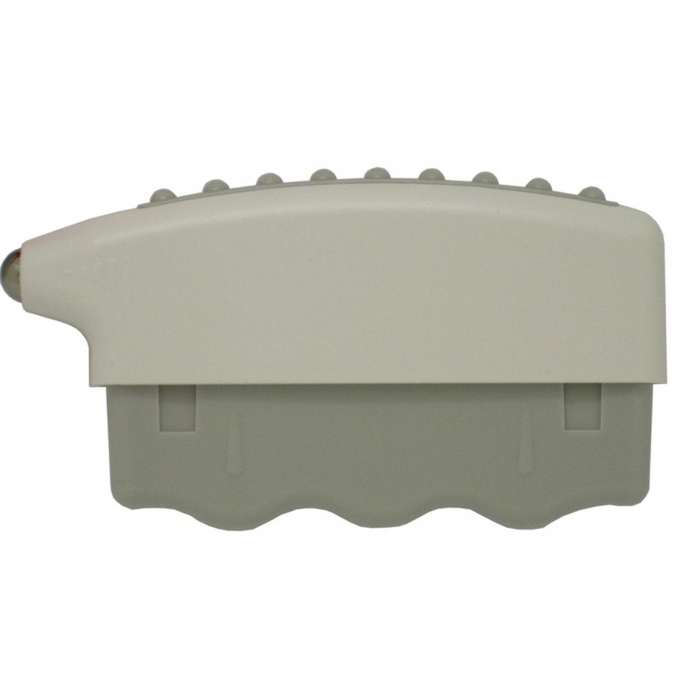 Hand Exerciser/Gripper/Massager - White - 3-3/4" X 1-7/8" with Logo Hand Exerciser/Gripper/Massager - White - 3-3/4" X 1-7/8" with Logo