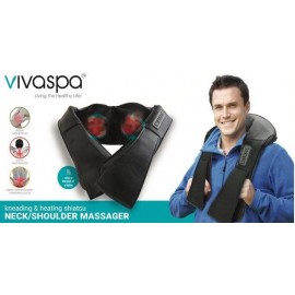 Customized Vivitar Kneading & Heating Shiatsu Neck & Shoulder Massager