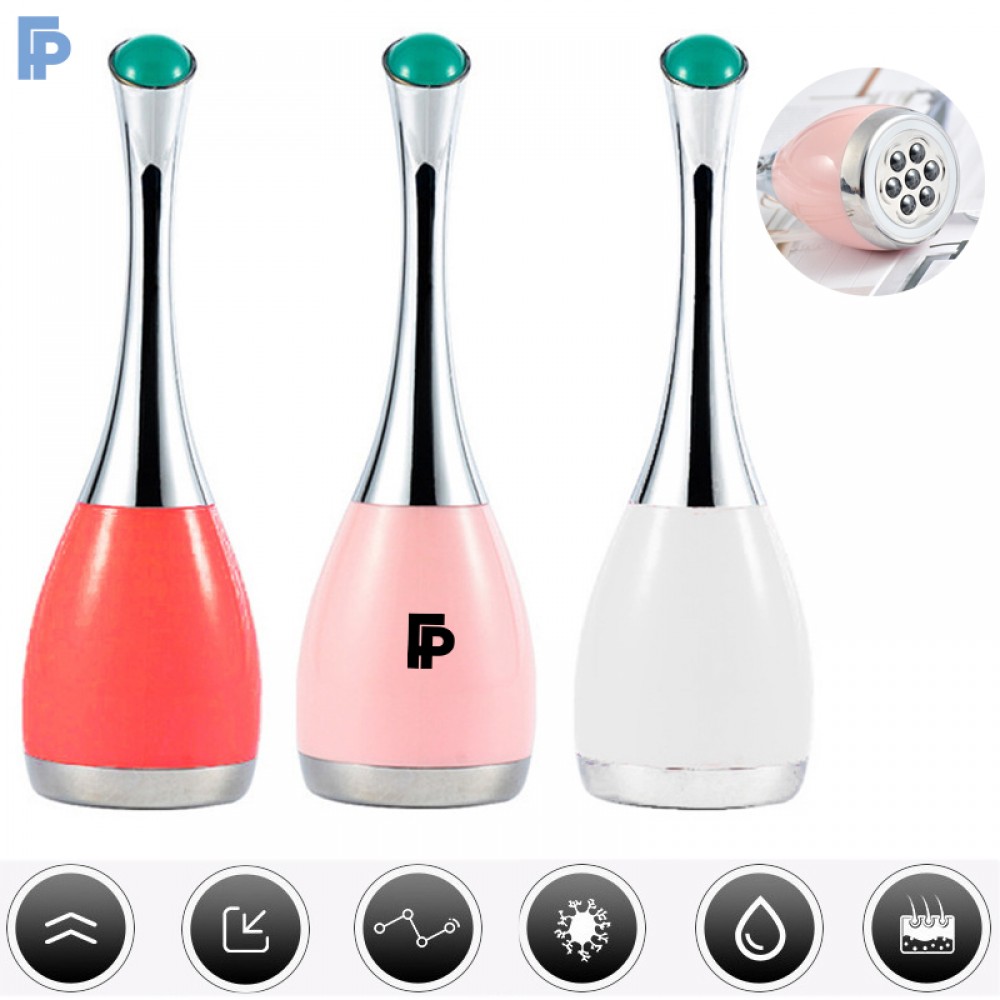 Logo Branded Eyes Facial Massager Wand / Magnetic and Ion Therapy Massager Logo Branded Eyes Facial Massager Wand / Magnetic and Ion Therapy Massager