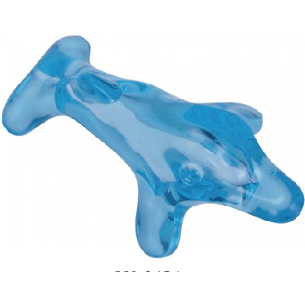 Promotional Translucent Dolphin Shaped Massager