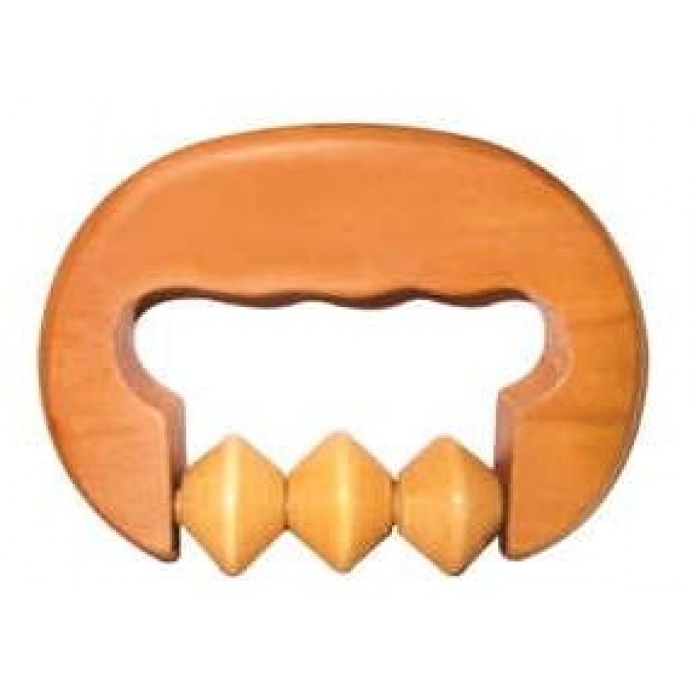 Handle Massager w/ Angled Rollers with Logo