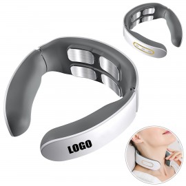 4 Heads Rechargeable Electric Pulse Neck Massager with Logo  4 Heads Rechargeable Electric Pulse Neck Massager with Logo