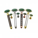 Electric Vibrating Jade Roller Set For Face with Logo
