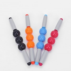 Barbed Muscle Roller Massage Stick with Logo