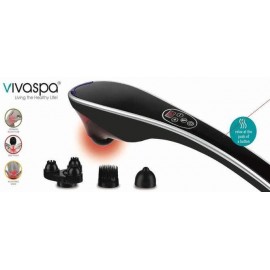Vivitar Kneading & Heating Shiatsu Neck & Lumbar Massager with Logo