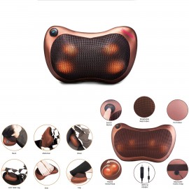 Shiatsu Pillow Massager with Heat with Logo