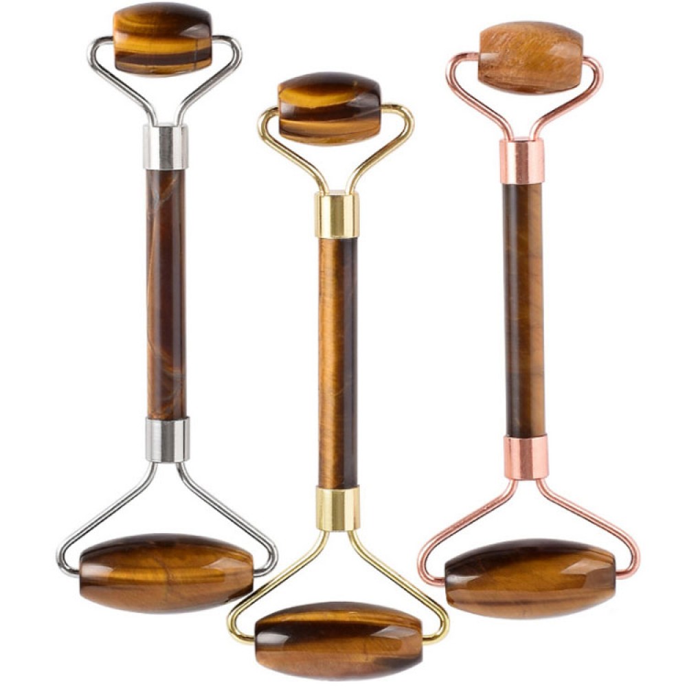 Tiger eye Massager Face Roller Custom Printed Tiger eye Massager Face Roller Custom Printed