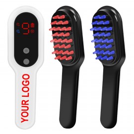 Portable Head Massager Comb for Anti-Hair Loss with Logo