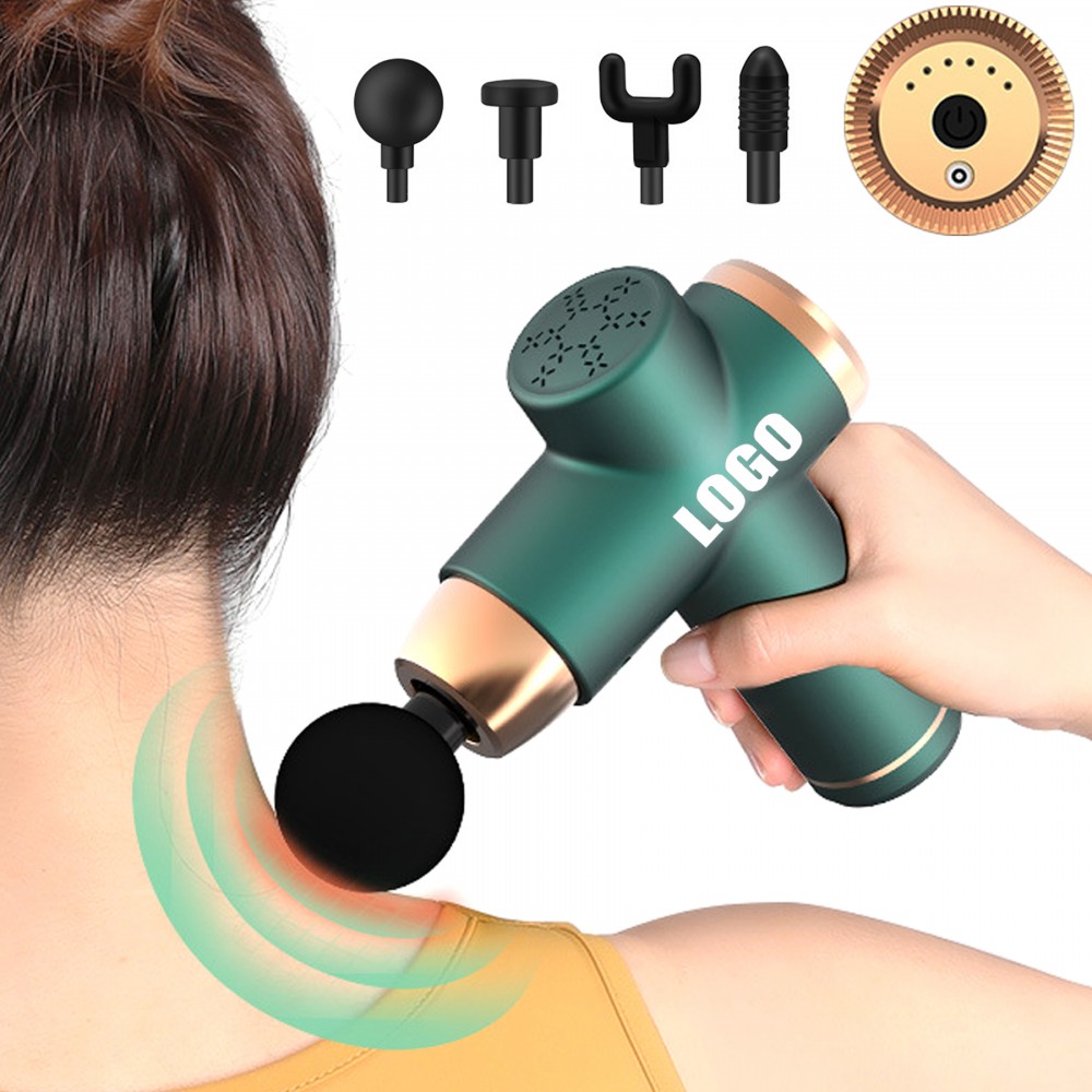 6 Speed Levels Muscle Vibration Massager Tool Custom Printed 6 Speed Levels Muscle Vibration Massager Tool Custom Printed