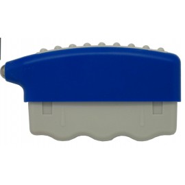 Hand Exerciser/Gripper/Massager - Blue - 3-3/4" X 1-7/8" with Logo