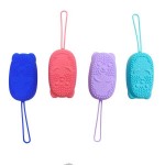 Silicone Gel Bath Brush Custom Imprinted