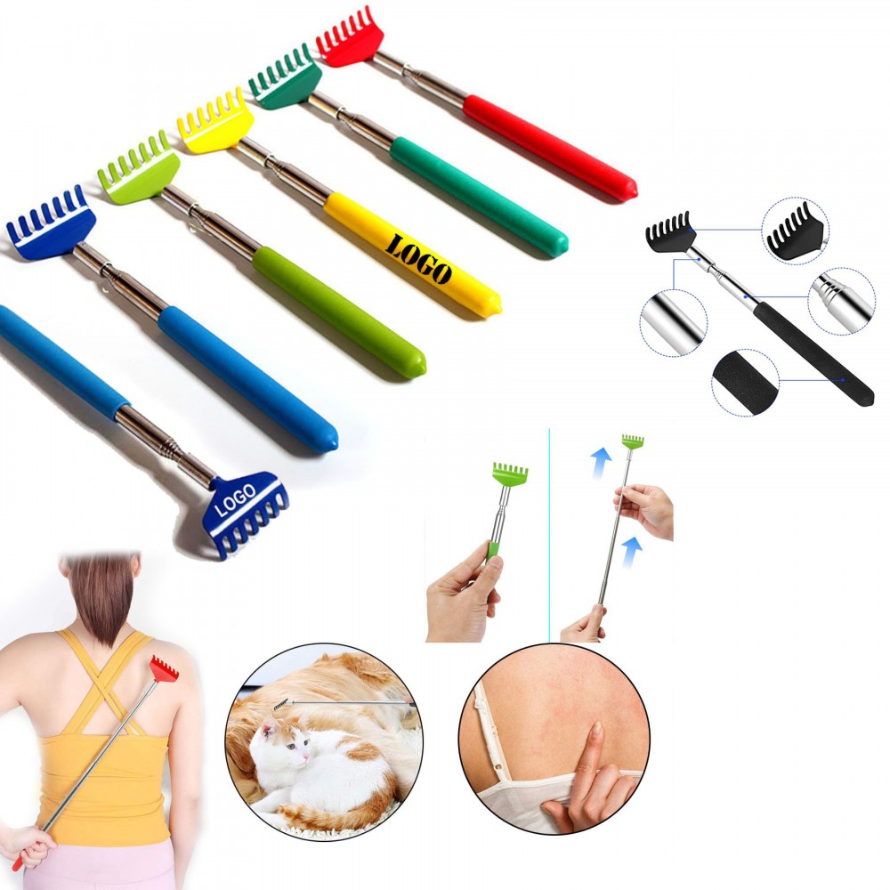 Custom Imprinted extendable Hand Grip Back Scratcher Custom Imprinted extendable Hand Grip Back Scratcher