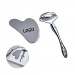 Promotional Stainless Steel Face Roller Gua Sha Set